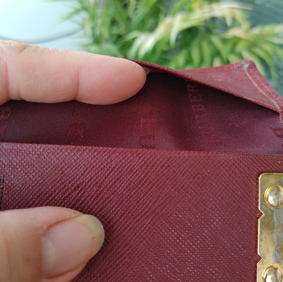 Burberry Check Print Canvas Leather Keyholder - Picture 10 of 14